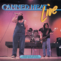 Canned Heat Live album cover