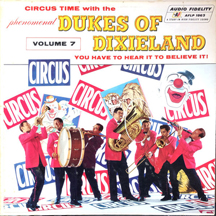 Circus Time with the Dukes of Dixieland album cover