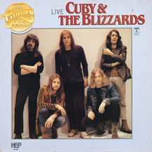 Cuby and the Blizzards Live album cover